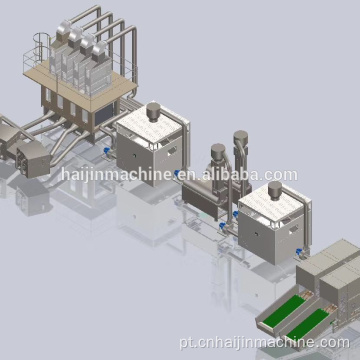 Máquina de enchimento de travesseiros de novo modelo